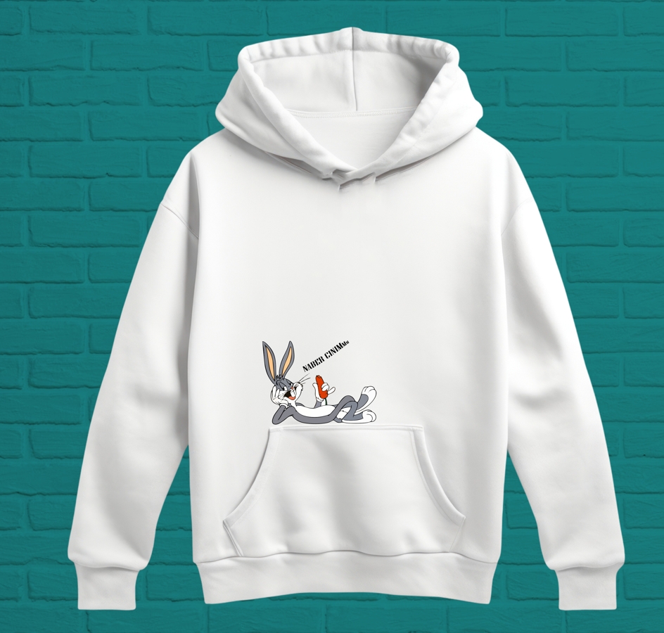 Bugs%20Bunny%20Tavşan%20Tasarımlı%20Sweatshırt